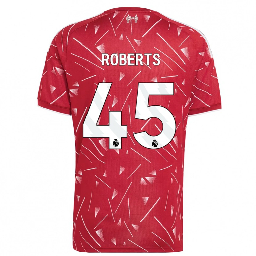 Danxen Heren Iwan Roberts #45 Wit Rood Thuisshirt Thuistenue 2026/27 T-Shirt België