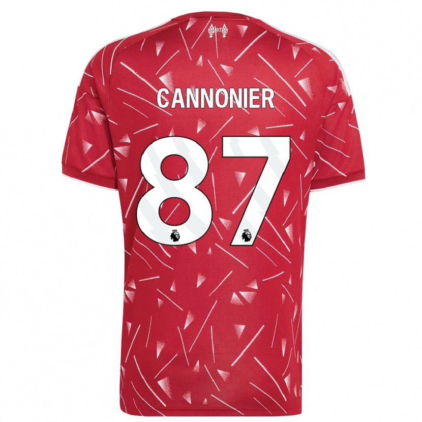 Danxen Heren Oakley Cannonier #87 Wit Rood Thuisshirt Thuistenue 2026/27 T-Shirt België