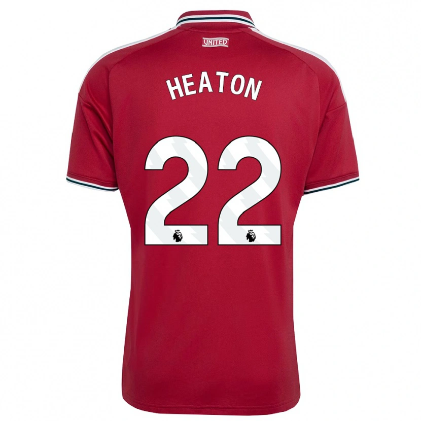 Danxen Heren Tom Heaton #22 Rood Geel Wit Thuisshirt Thuistenue 2026/27 T-Shirt België