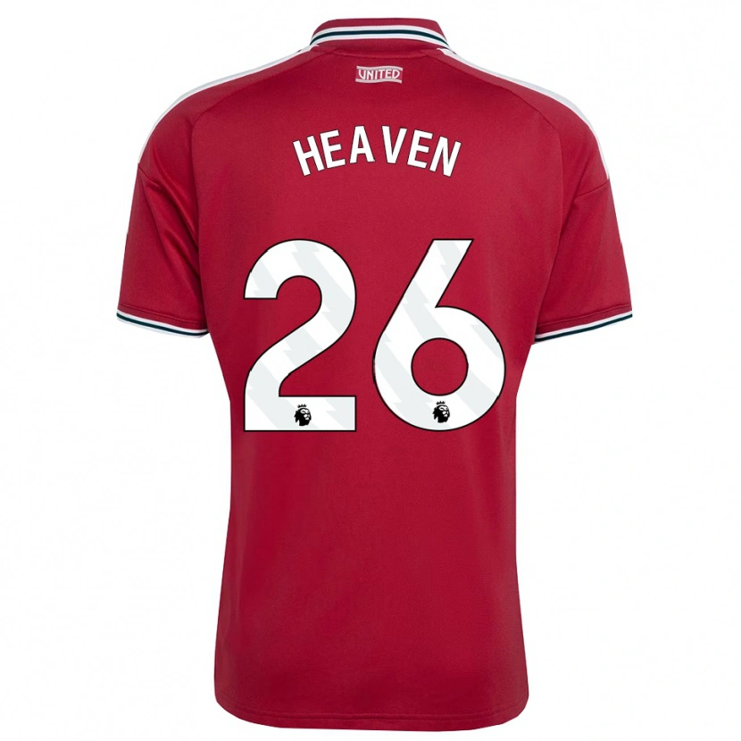 Danxen Heren Ayden Heaven #26 Rood Geel Wit Thuisshirt Thuistenue 2026/27 T-Shirt België
