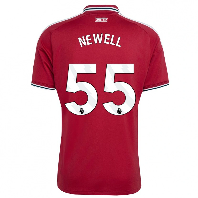 Danxen Heren Lucy Newell #55 Rood Geel Wit Thuisshirt Thuistenue 2026/27 T-Shirt België