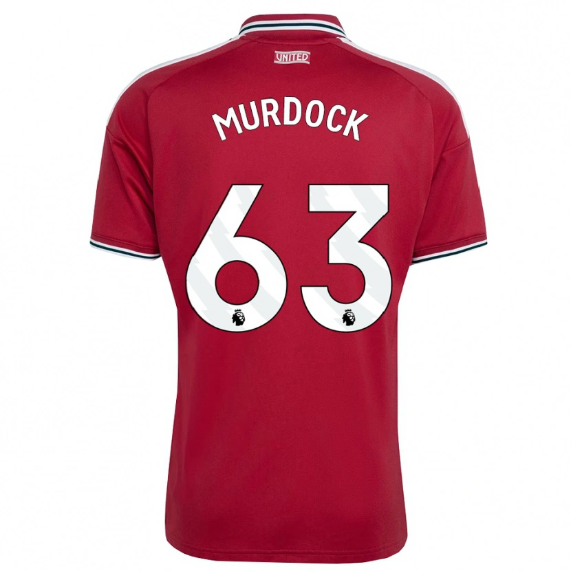 Danxen Heren Will Murdock #63 Rood Geel Wit Thuisshirt Thuistenue 2026/27 T-Shirt België