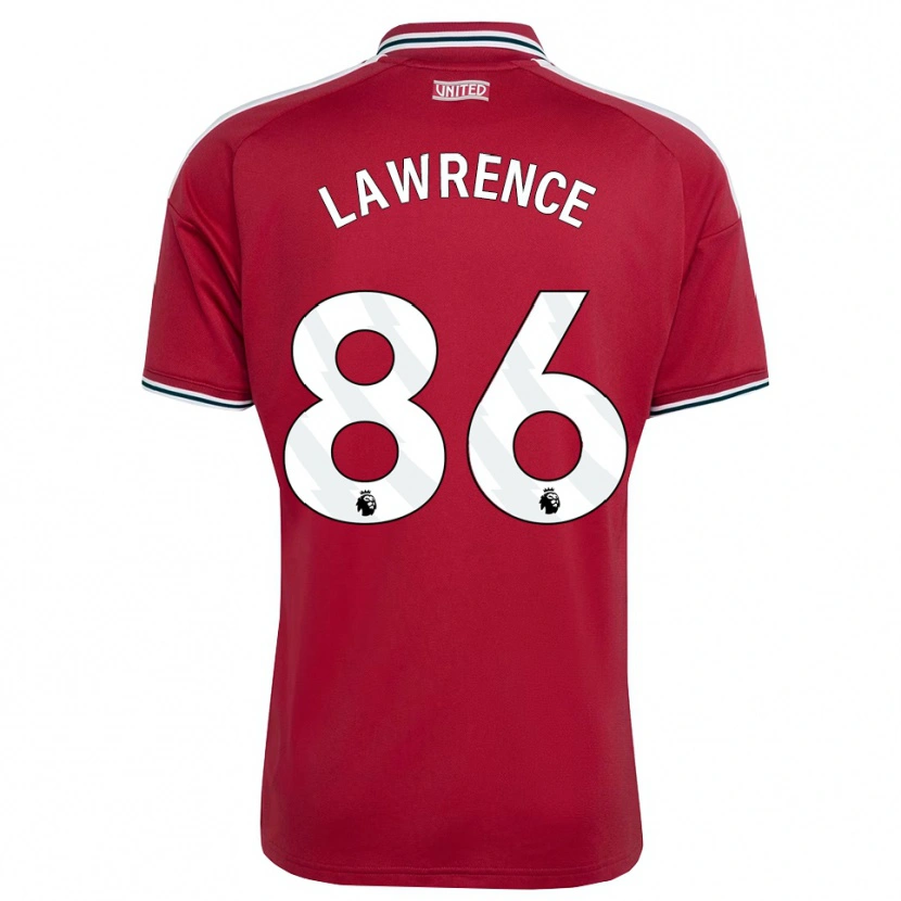Danxen Heren Marcus Lawrence #86 Rood Geel Wit Thuisshirt Thuistenue 2026/27 T-Shirt België