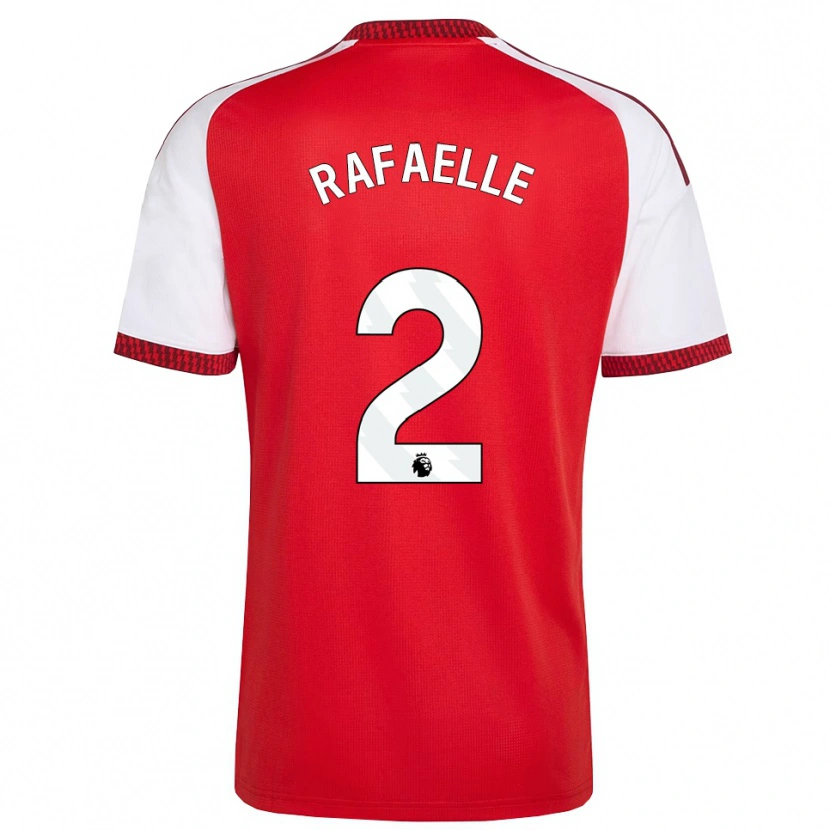 Danxen Heren Rafaelle Souza #2 Rood Wit Zwart Thuisshirt Thuistenue 2026/27 T-Shirt België