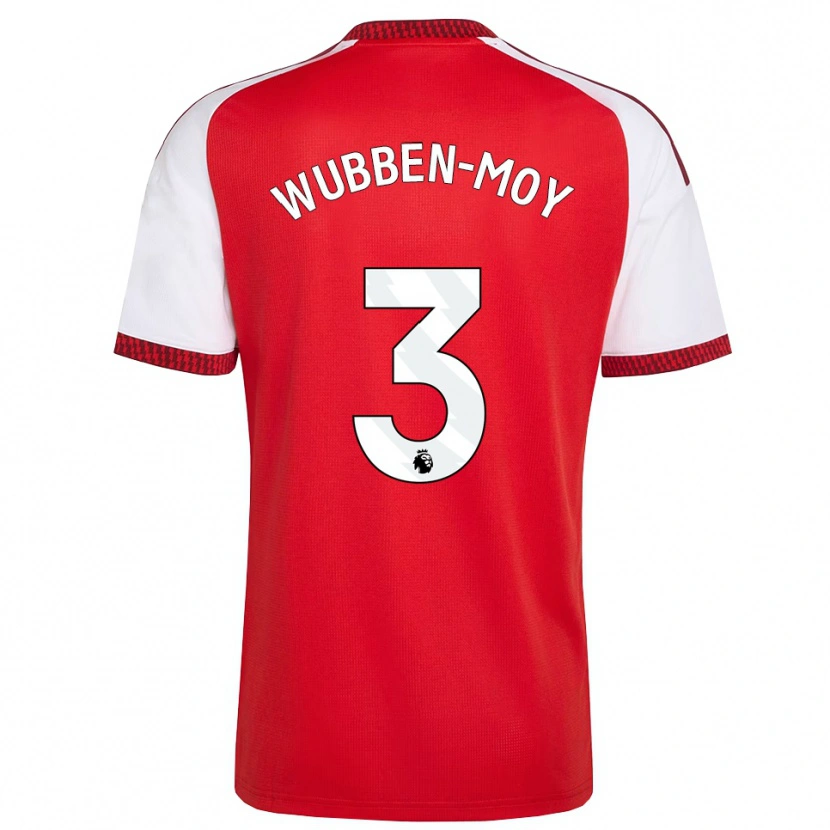 Danxen Heren Lotte Wubben-Moy #3 Rood Wit Zwart Thuisshirt Thuistenue 2026/27 T-Shirt België
