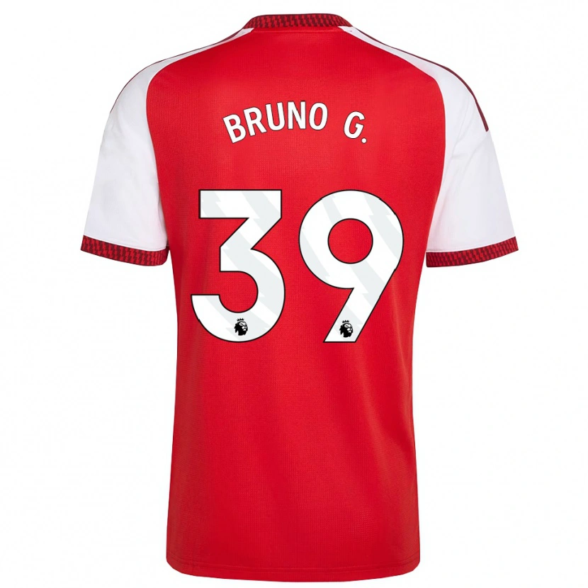 Danxen Heren Bruno Guimarães #39 Rood Wit Zwart Thuisshirt Thuistenue 2026/27 T-Shirt België