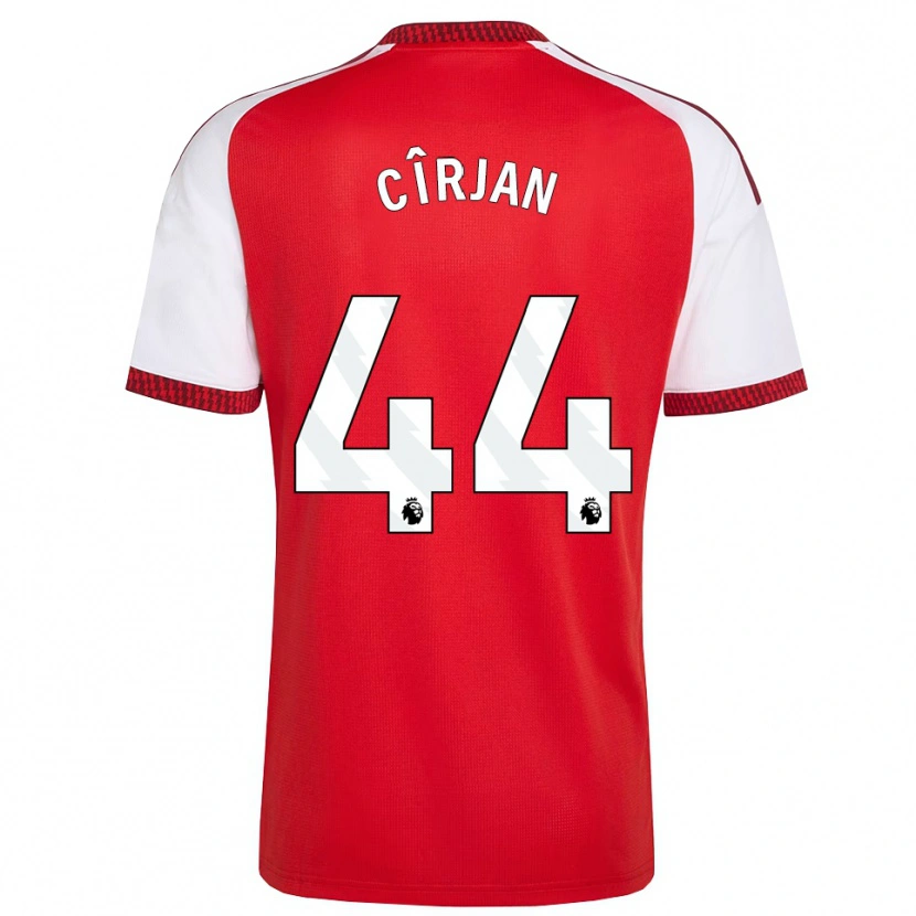 Danxen Heren Catalin Cîrjan #44 Rood Wit Zwart Thuisshirt Thuistenue 2026/27 T-Shirt België