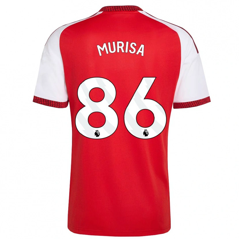 Danxen Heren Teshaun Murisa #86 Rood Wit Zwart Thuisshirt Thuistenue 2026/27 T-Shirt België