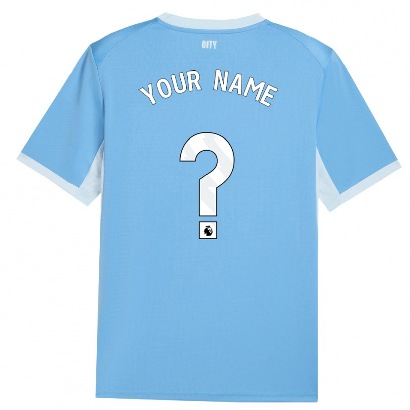 Danxen Heren Uw Naam #0 Licht Hemelsblauw Wit Thuisshirt Thuistenue 2026/27 T-Shirt België