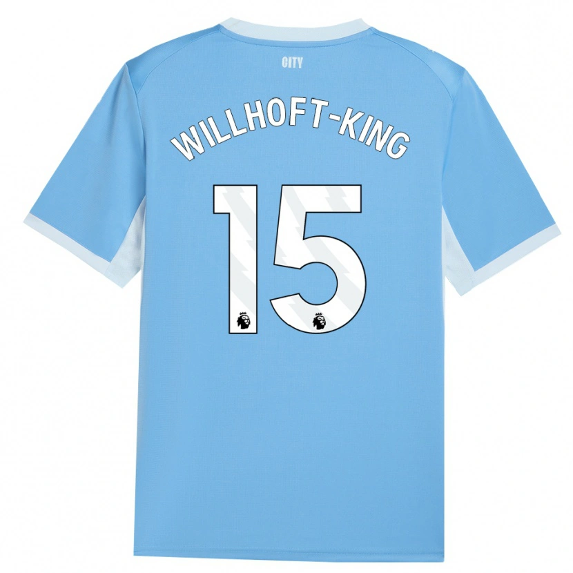 Danxen Heren Han Willhoft-King #15 Licht Hemelsblauw Wit Thuisshirt Thuistenue 2026/27 T-Shirt België