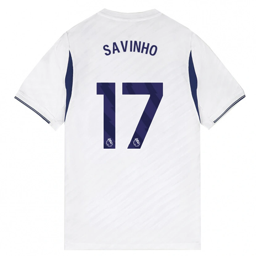 Danxen Heren Sávio Moreira De Oliveira #17 Wit Rood Paars Thuisshirt Thuistenue 2026/27 T-Shirt België