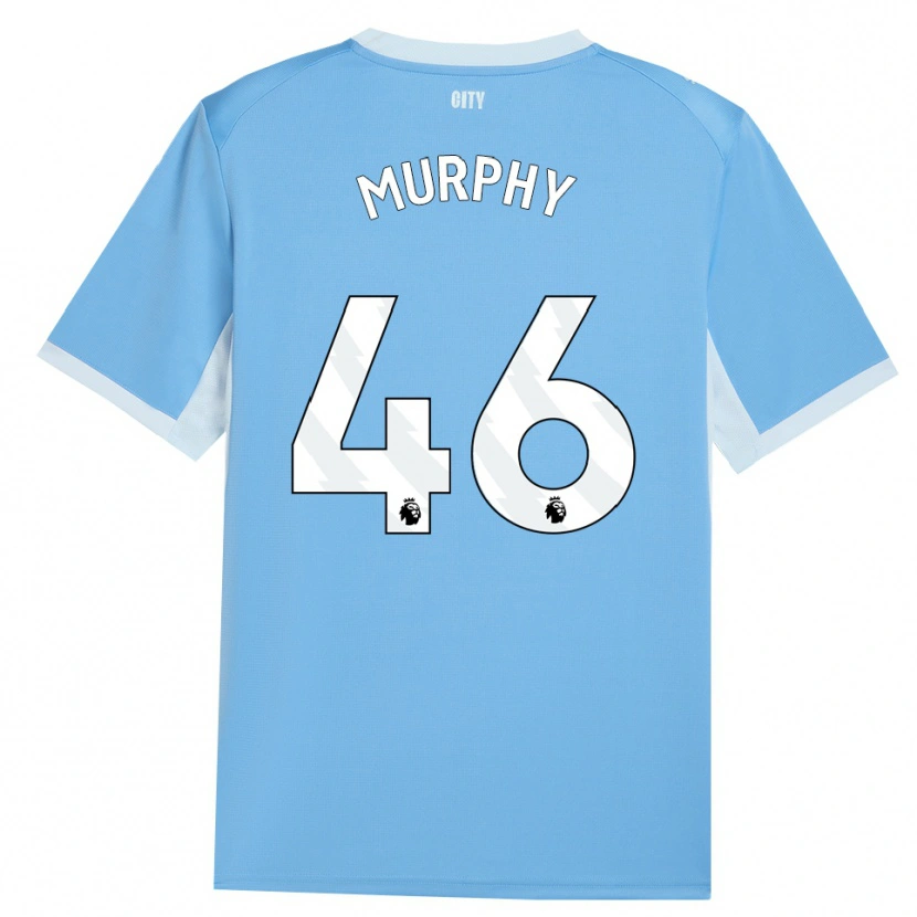 Danxen Heren Lily Murphy #46 Licht Hemelsblauw Wit Thuisshirt Thuistenue 2026/27 T-Shirt België