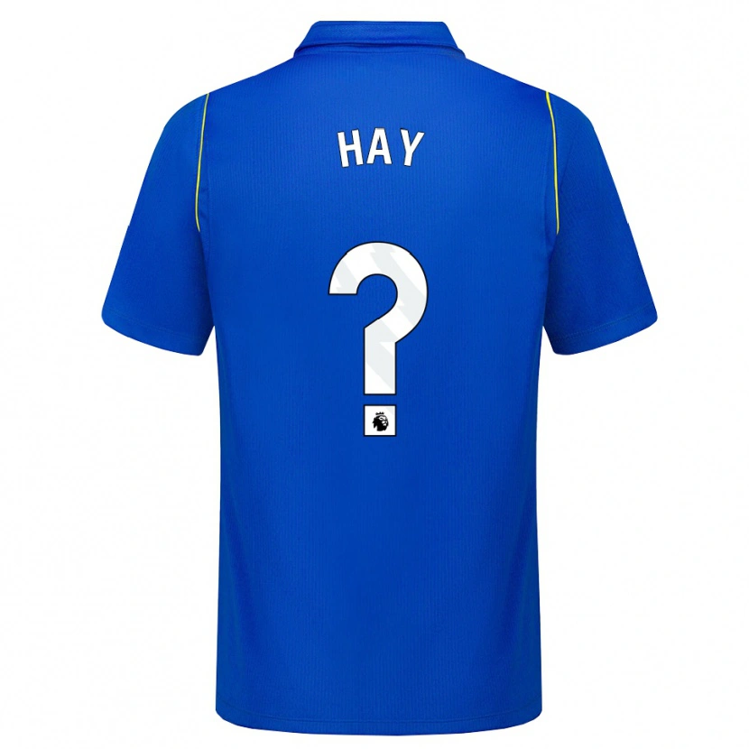 Danxen Heren Noah Hay #0 Blauw Geel Thuisshirt Thuistenue 2026/27 T-Shirt België