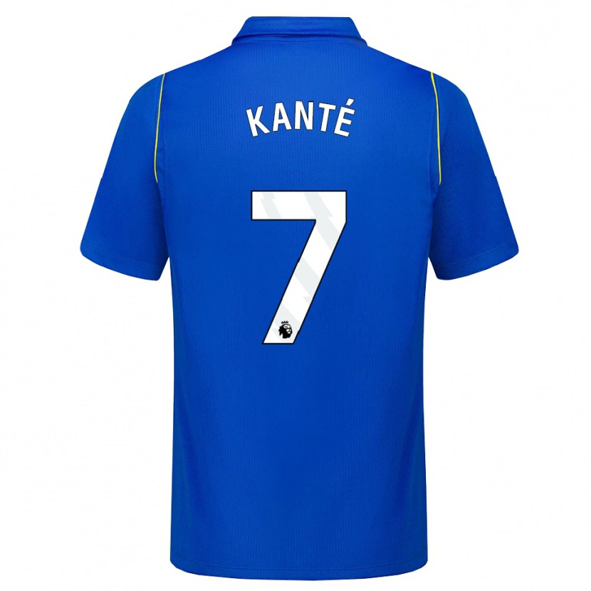Danxen Heren N'golo Kante #7 Blauw Geel Thuisshirt Thuistenue 2026/27 T-Shirt België