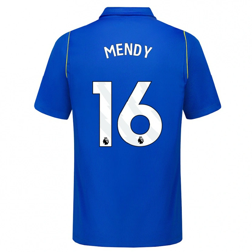 Danxen Heren Edouard Mendy #16 Blauw Geel Thuisshirt Thuistenue 2026/27 T-Shirt België