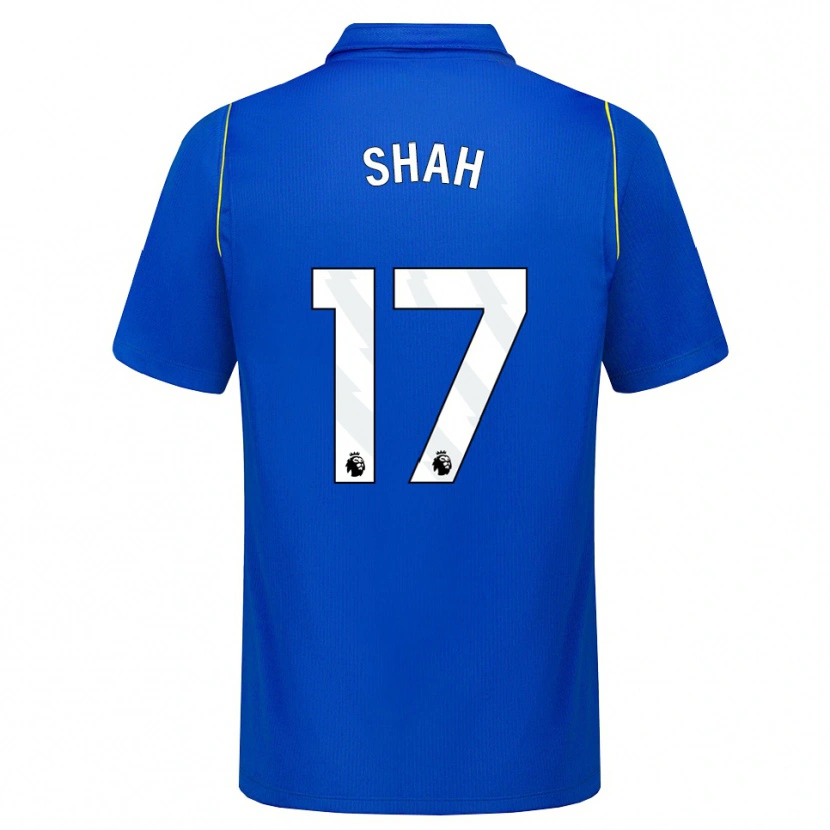 Danxen Heren Bilal Shah-Berkouz #17 Blauw Geel Thuisshirt Thuistenue 2026/27 T-Shirt België