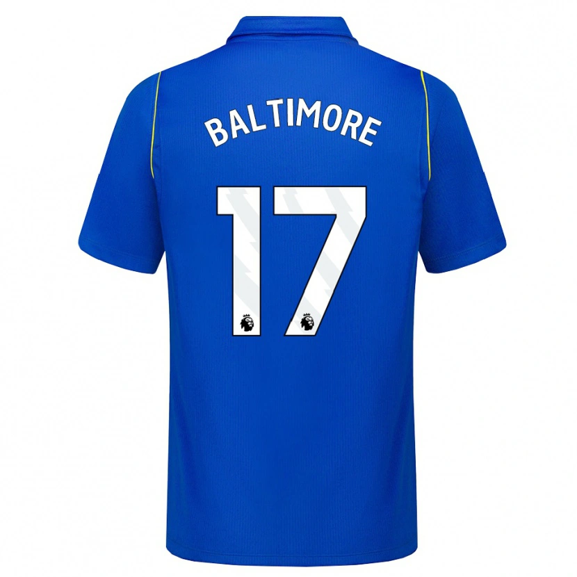 Danxen Heren Sandy Baltimore #17 Blauw Geel Thuisshirt Thuistenue 2026/27 T-Shirt België