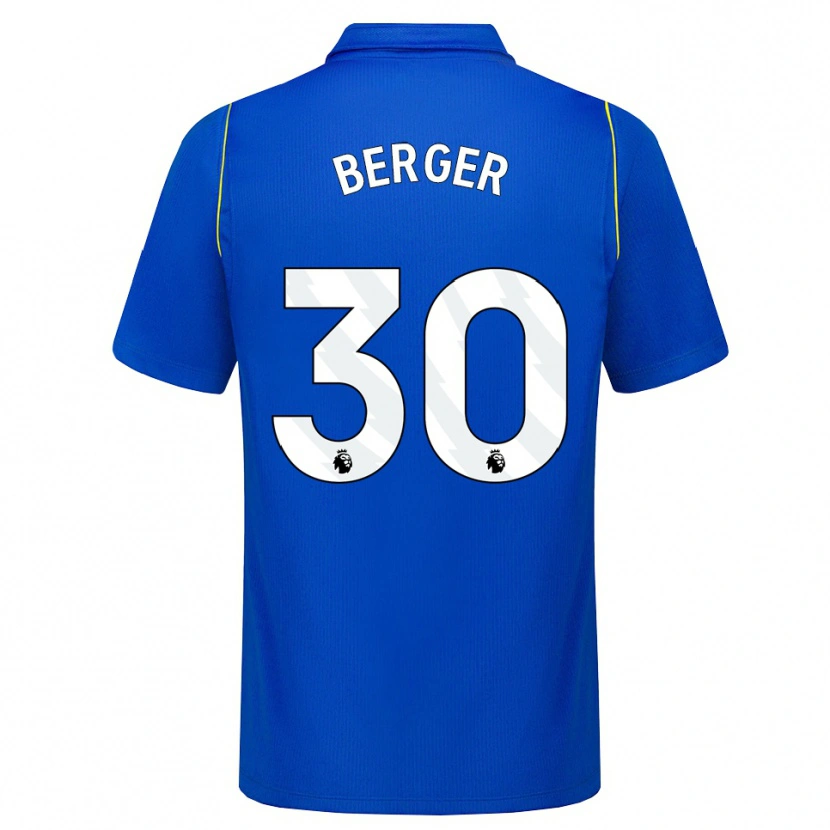 Danxen Heren Ann-Katrin Berger #30 Blauw Geel Thuisshirt Thuistenue 2026/27 T-Shirt België