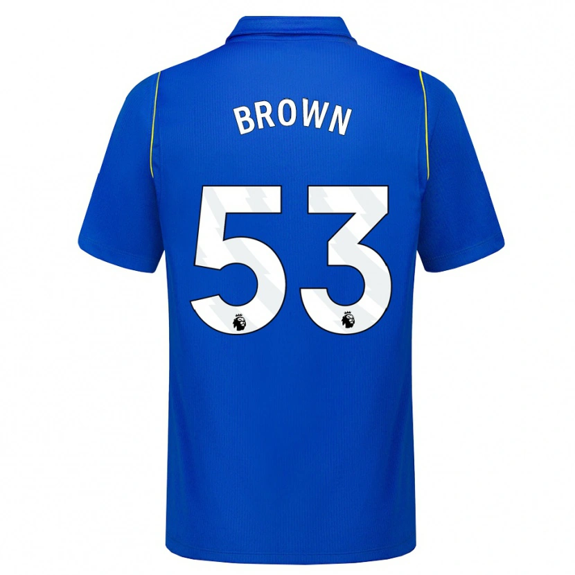 Danxen Heren Lola Brown #53 Blauw Geel Thuisshirt Thuistenue 2026/27 T-Shirt België