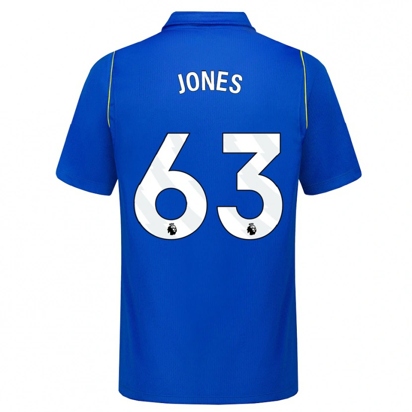 Danxen Heren Vera Jones #63 Blauw Geel Thuisshirt Thuistenue 2026/27 T-Shirt België
