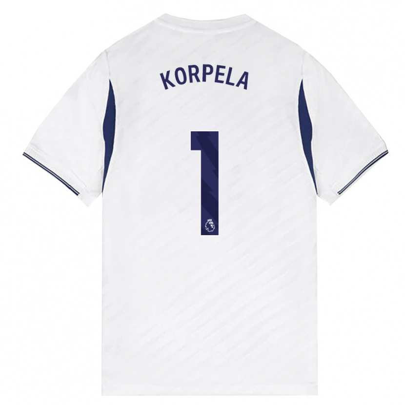 Danxen Heren Tinja-Riikka Korpela #1 Wit Rood Paars Thuisshirt Thuistenue 2026/27 T-Shirt België