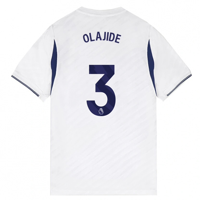 Danxen Heren Solomon Olajide #3 Wit Rood Paars Thuisshirt Thuistenue 2026/27 T-Shirt België