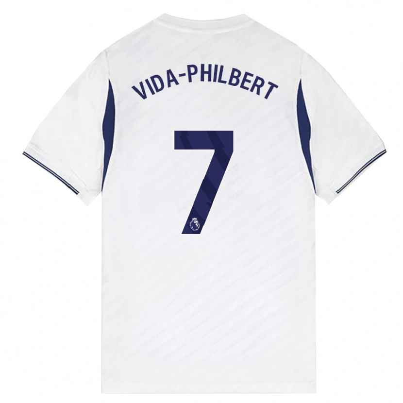 Danxen Heren Joel Philbert #7 Wit Rood Paars Thuisshirt Thuistenue 2026/27 T-Shirt België