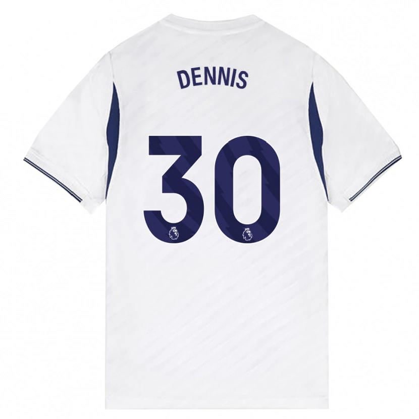 Danxen Heren Araya Dennis #30 Wit Rood Paars Thuisshirt Thuistenue 2026/27 T-Shirt België