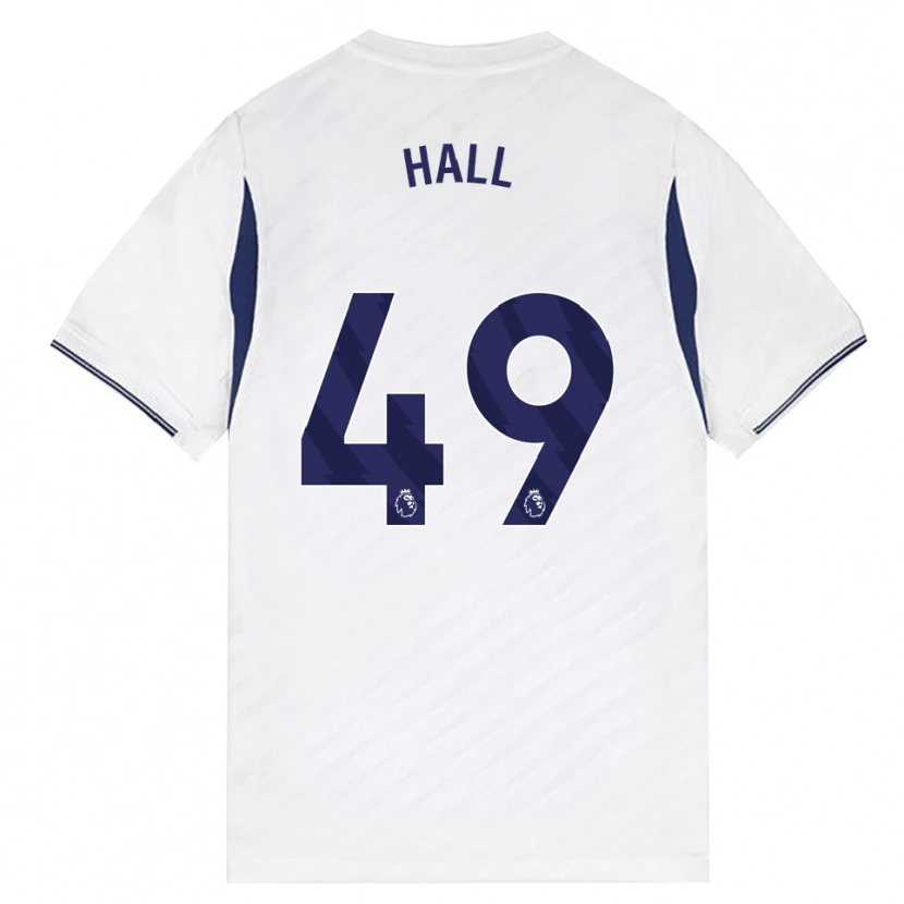 Danxen Heren Tyrese Hall #49 Wit Rood Paars Thuisshirt Thuistenue 2026/27 T-Shirt België