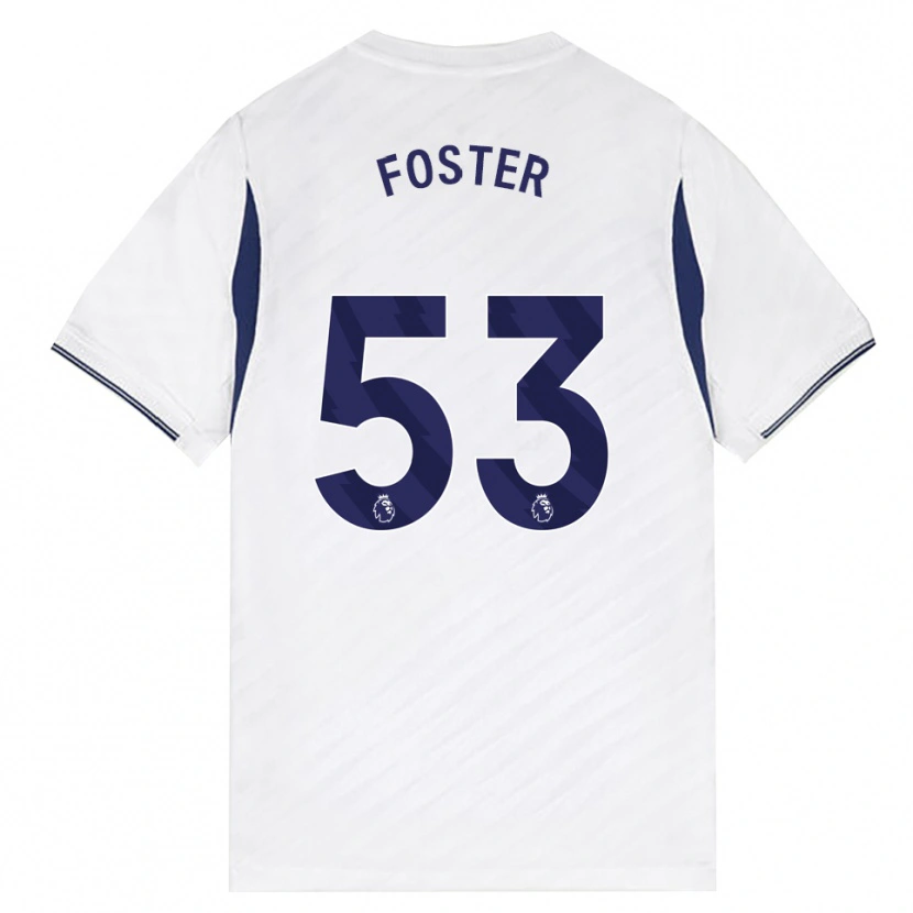 Danxen Heren Brooklyn Lyons Foster #53 Wit Rood Paars Thuisshirt Thuistenue 2026/27 T-Shirt België