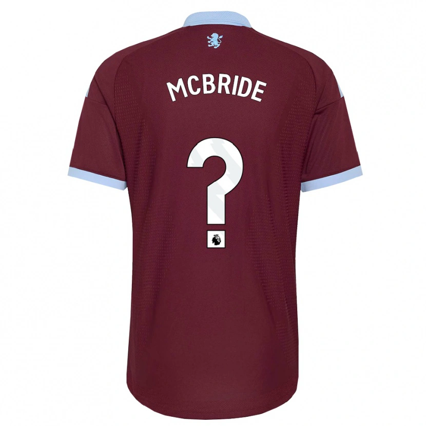 Danxen Heren Caolan Mcbride #0 Korenbloemblauw Bordeaux Thuisshirt Thuistenue 2026/27 T-Shirt België
