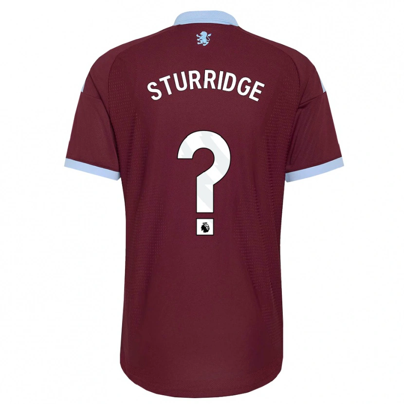 Danxen Heren Dj Campton Sturridge #0 Korenbloemblauw Bordeaux Thuisshirt Thuistenue 2026/27 T-Shirt België