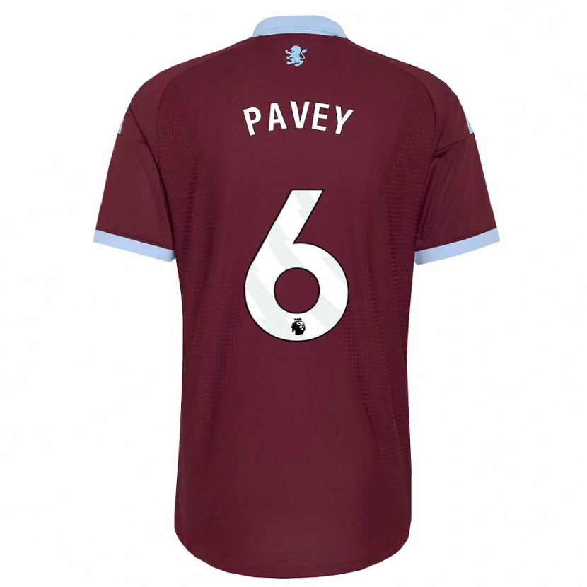Danxen Heren Charlie Pavey #6 Korenbloemblauw Bordeaux Thuisshirt Thuistenue 2026/27 T-Shirt België