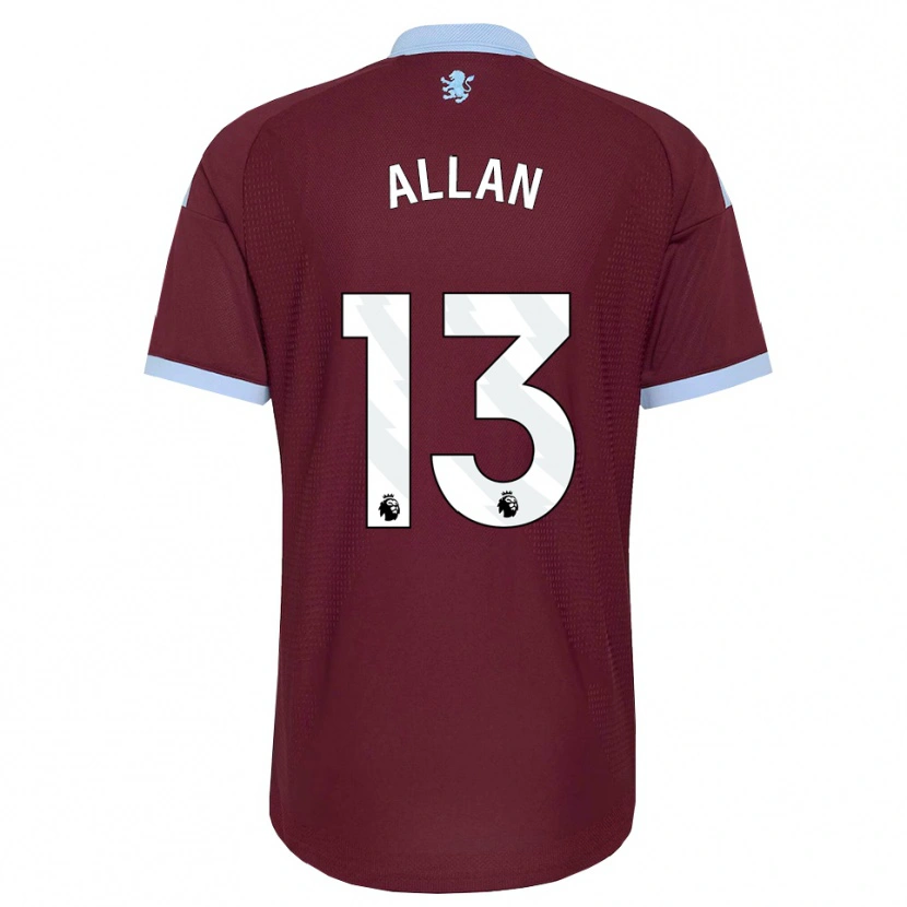 Danxen Heren Jack Allan #13 Korenbloemblauw Bordeaux Thuisshirt Thuistenue 2026/27 T-Shirt België