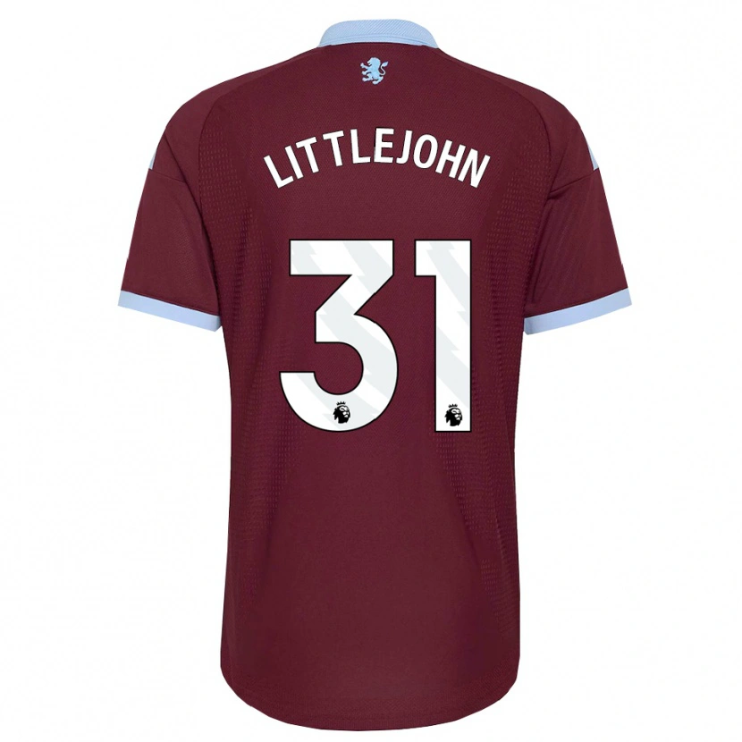 Danxen Heren Ruesha Littlejohn #31 Korenbloemblauw Bordeaux Thuisshirt Thuistenue 2026/27 T-Shirt België