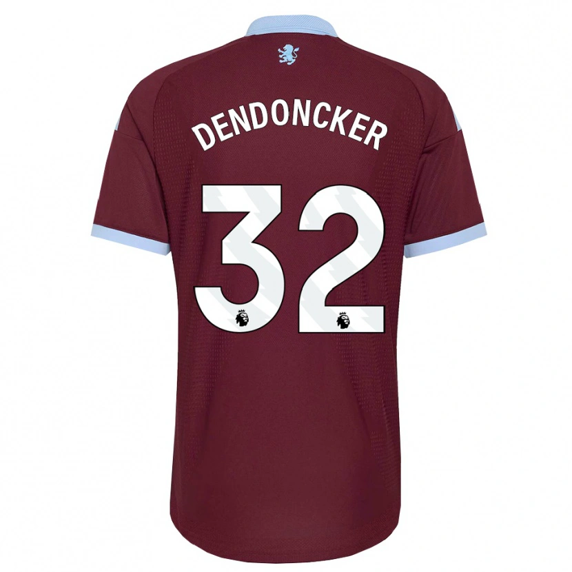 Danxen Heren Leander Dendoncker #32 Korenbloemblauw Bordeaux Thuisshirt Thuistenue 2026/27 T-Shirt België