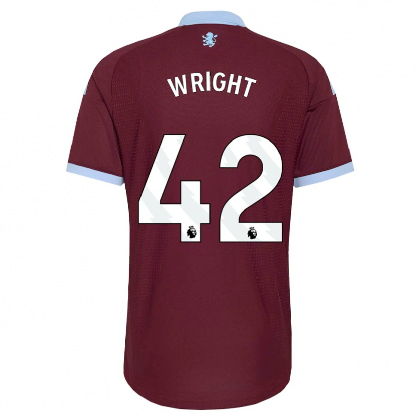 Danxen Heren James Wright #42 Korenbloemblauw Bordeaux Thuisshirt Thuistenue 2026/27 T-Shirt België