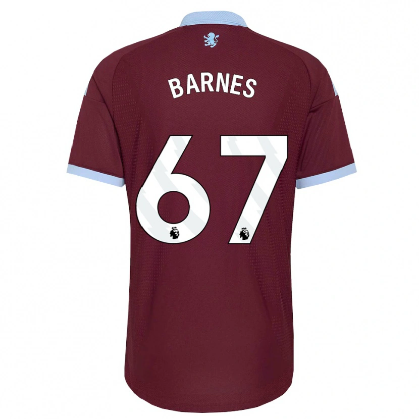 Danxen Heren Mikell Barnes #67 Korenbloemblauw Bordeaux Thuisshirt Thuistenue 2026/27 T-Shirt België