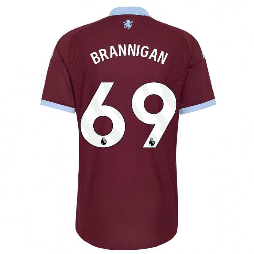 Danxen Heren Cole Brannigan #69 Korenbloemblauw Bordeaux Thuisshirt Thuistenue 2026/27 T-Shirt België