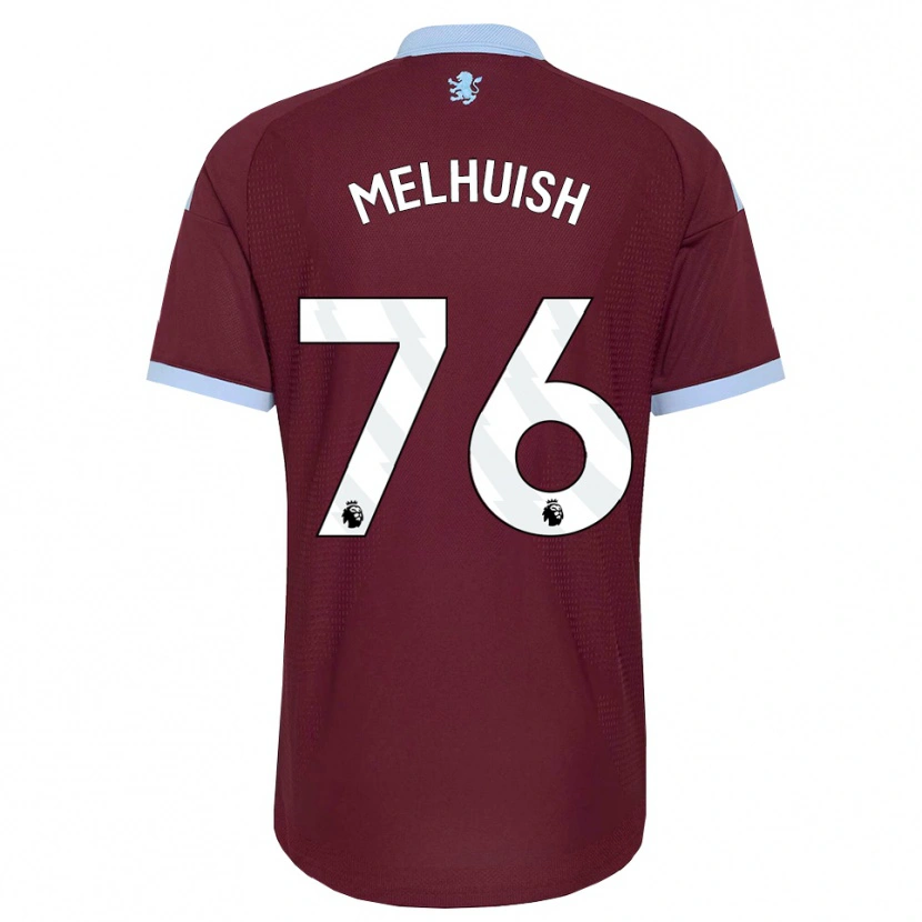 Danxen Heren Lennon Melhuish #76 Korenbloemblauw Bordeaux Thuisshirt Thuistenue 2026/27 T-Shirt België