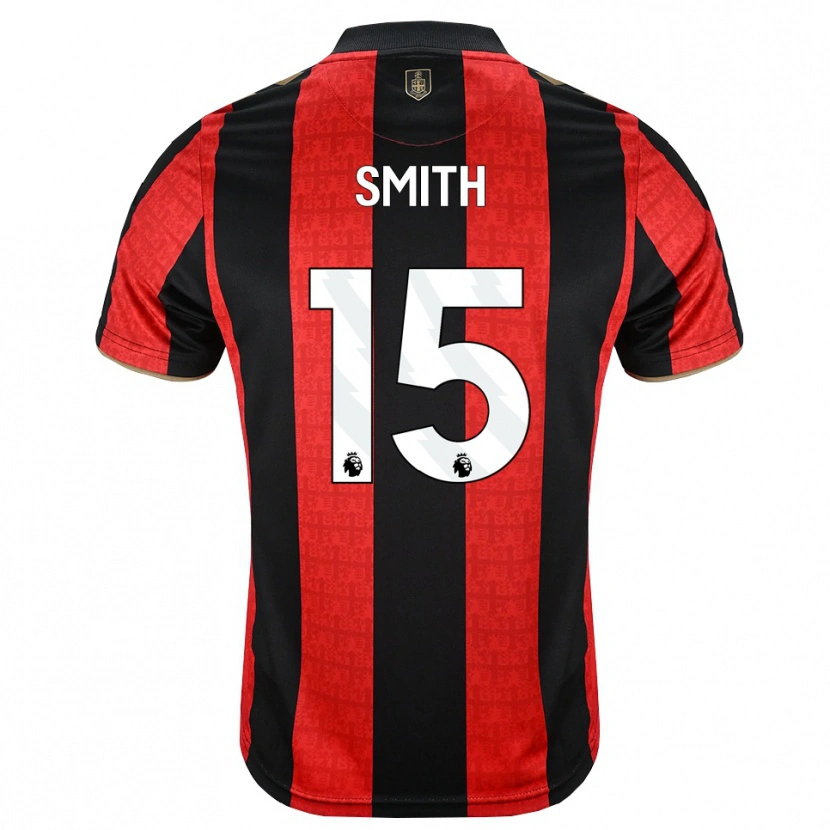 Danxen Heren Adam Smith #15 Goudgeel Rood Zwart Thuisshirt Thuistenue 2026/27 T-Shirt België