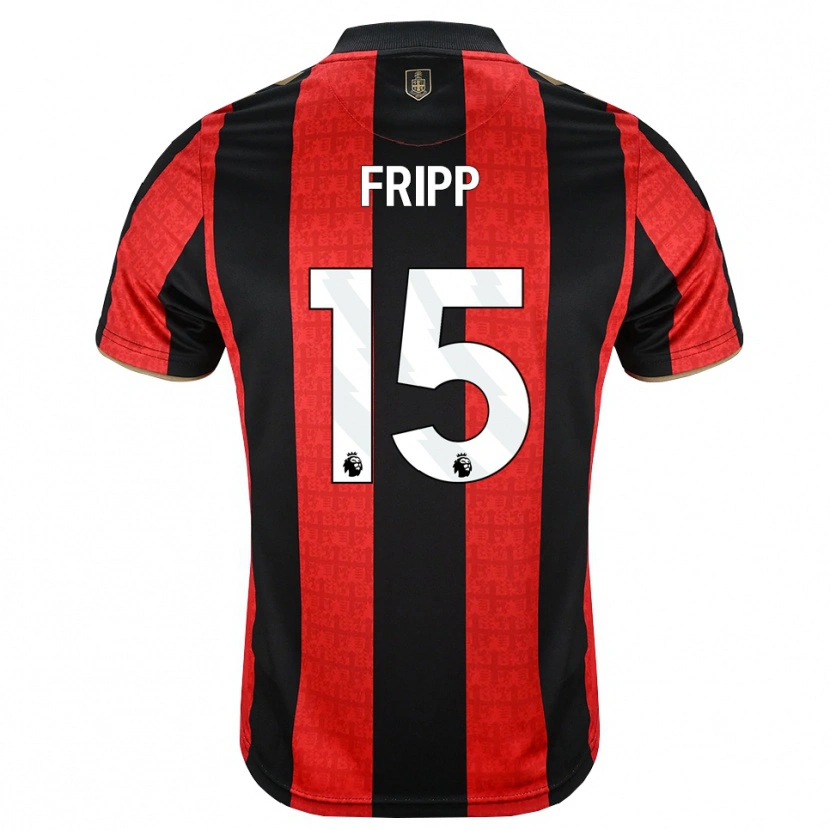 Danxen Heren Kelly Fripp #15 Goudgeel Rood Zwart Thuisshirt Thuistenue 2026/27 T-Shirt België