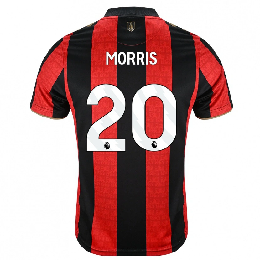 Danxen Heren Caitlin Morris #20 Goudgeel Rood Zwart Thuisshirt Thuistenue 2026/27 T-Shirt België