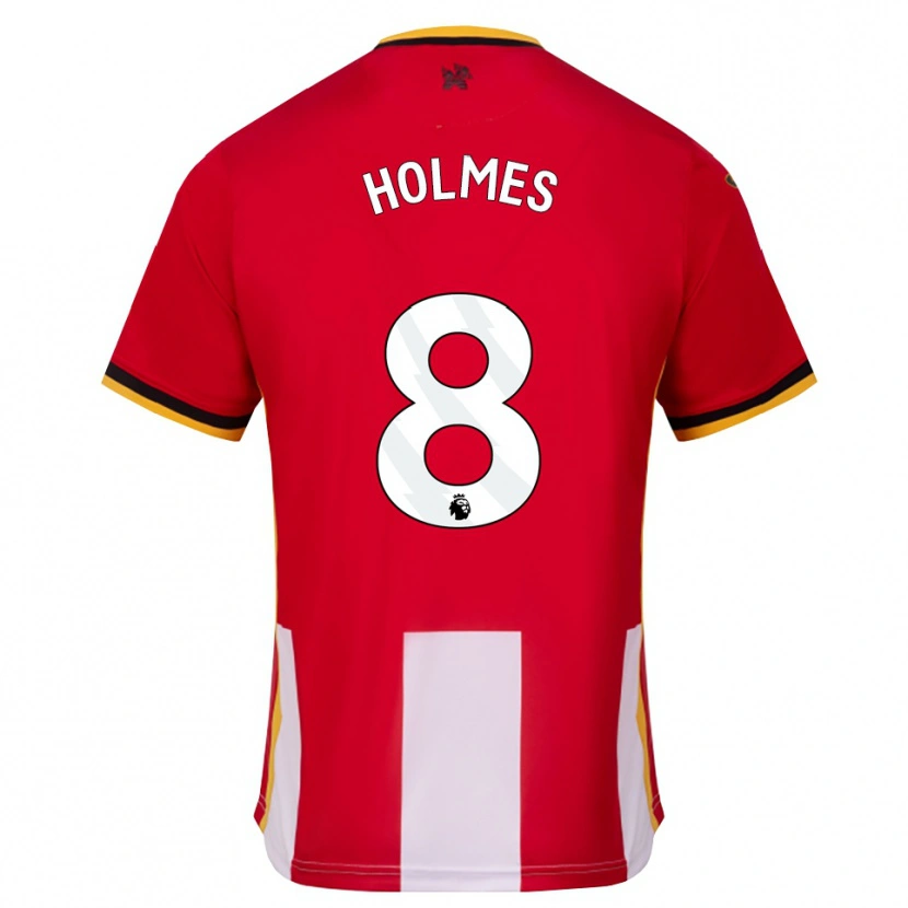 Danxen Heren Mollie Holmes #8 Geel Zwart Rood Thuisshirt Thuistenue 2026/27 T-Shirt België