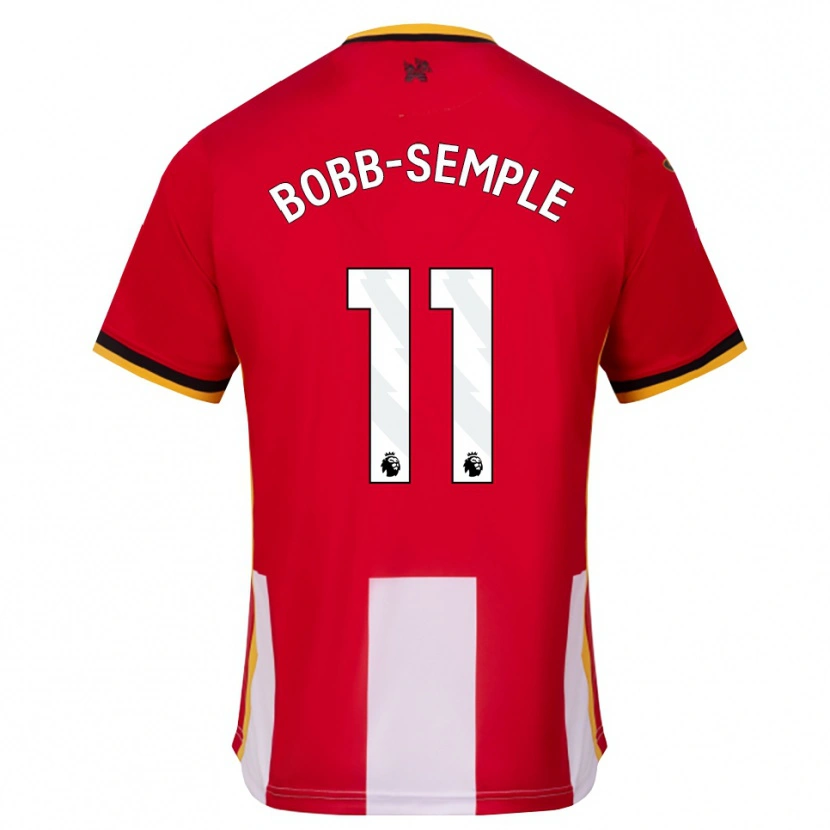 Danxen Heren Domeiro Bobb-Semple #11 Geel Zwart Rood Thuisshirt Thuistenue 2026/27 T-Shirt België