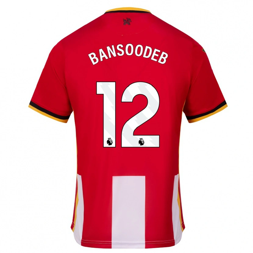 Danxen Heren Jai Bansoodeb #12 Geel Zwart Rood Thuisshirt Thuistenue 2026/27 T-Shirt België