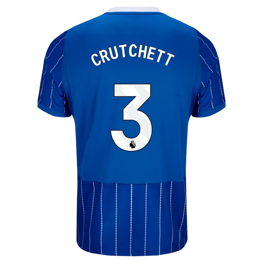 Danxen Heren Liam Crutchett #3 Mediumblauw Wit Thuisshirt Thuistenue 2026/27 T-Shirt België