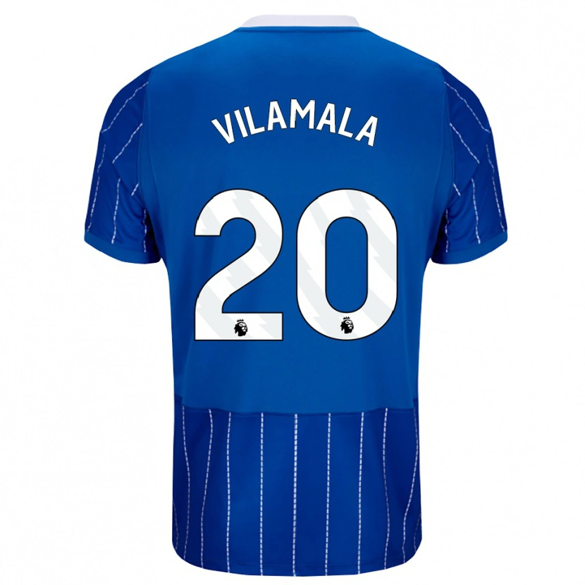 Danxen Heren Bruna Vilamala #20 Mediumblauw Wit Thuisshirt Thuistenue 2026/27 T-Shirt België