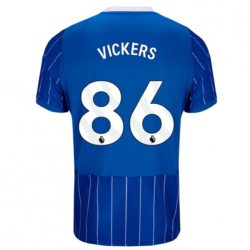 Danxen Heren Jacob Vickers #86 Mediumblauw Wit Thuisshirt Thuistenue 2026/27 T-Shirt België