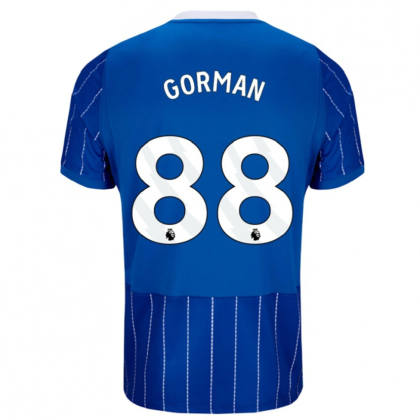 Danxen Heren Ronnie Gorman #88 Mediumblauw Wit Thuisshirt Thuistenue 2026/27 T-Shirt België